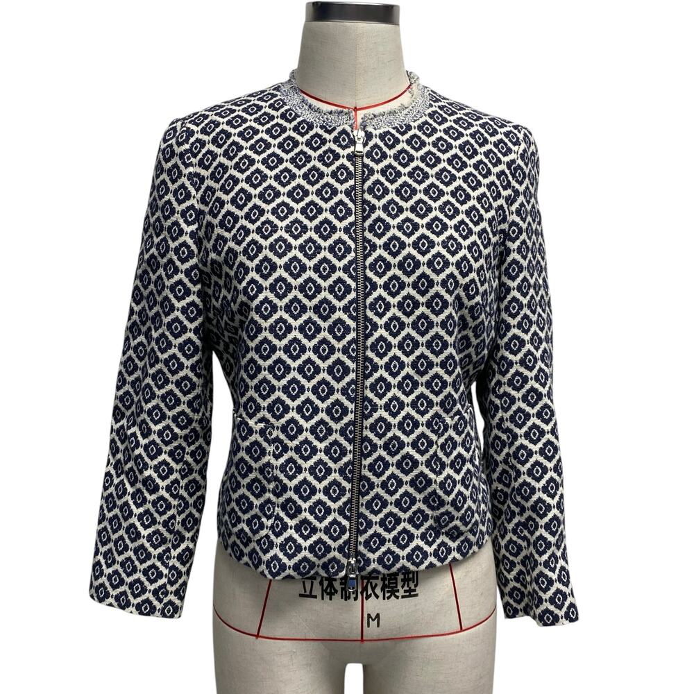 San Copenhagen Womens Size 38 Zip Up Blazer Jacket